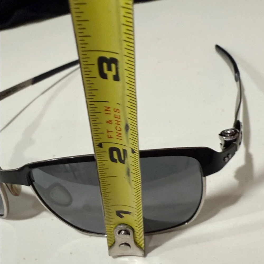 Oakley Tinfoil Sunglasses in Black with Case